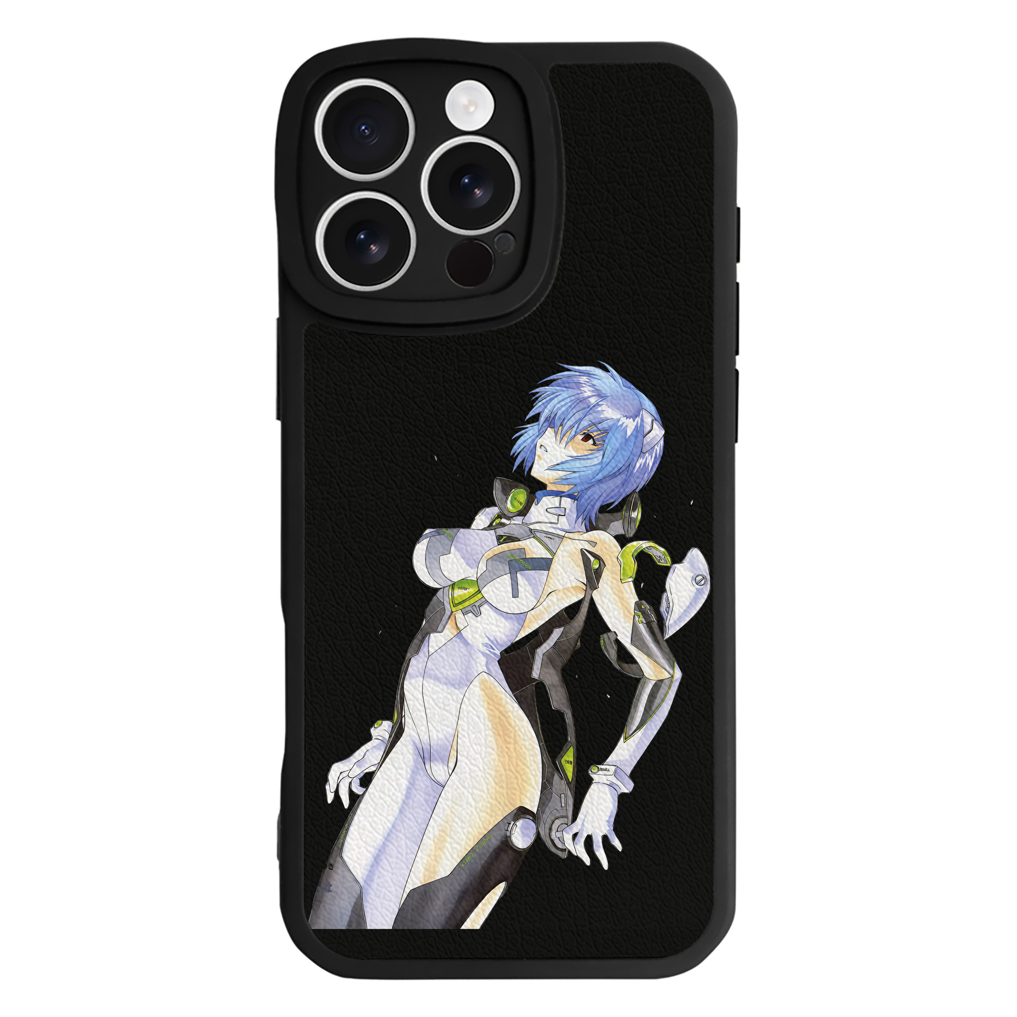 （画像用） EVA 新世紀エヴァンゲリオン 【iPhone 16シリーズ対応】シリコンスマホケース（レザー調） 材質：シリコン